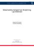 EXAMENSARBETE. Matematikkunskapernas försämring i grundskolan