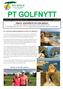 PT GOLFNYTT. Algarve - drömmålet för Din nästa golfresa