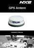 performance by NEXUS NETWORK GPS Antenn Installation Manual