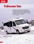 Fullvuxen Van TEST. 60 husbilen 1/13. Hobby Premium Van 65 GE. Text och foto Stefan Janeld