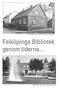 Falköpings Bibliotek genom tiderna
