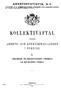 Arbetsstatistik. A / utgifven af K. Kommerskollegii afdelning för arbetsstatistik. Stockholm, 1899-1912 Täckningsår: [1]-10