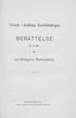 BERÄTTELSE. Finlands Landtdags Bankfullmäktiges. Landtdagens Bankutskott. för är 1917. tili H ELSINGFORS 1918,