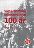 Västerbottnisk arbetarrörelse. 100 år. Torsten W Persson