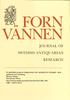 En gotländsk grupp av hängsmycken från vendeltid och vikingatid : dess uppkomst och utveckling Nerman, Birger Fornvännen 49-53
