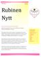 Rubinen Nytt BETONGREPARATIONERNA. BRF Rubinen. Brf Rubinen genomförde våren 2013 en besiktning av föreningens balkonger, balkongpelare och fasader.