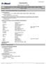 Säkerhetsdatablad. enligt förordning (EG) nr 1907/2006. Carulite Granular for LTCOR_1048483-1048484-1048485-1048486-1048487-1048488-1048489