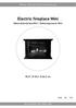 Electric fireplace Mini
