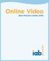 Online Video. Best Practice Guide 2016