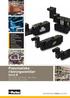 Pneumatiska riktningsventiler. Serie B B3, G1/8 - B4, G1/4 - B4, G1/4