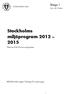 Stockholms miljöprogram 2012 2015