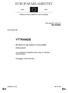 EUROPAPARLAMENTET. Utskottet för miljö, folkhälsa och konsumentfrågor. från utskottet för miljö, folkhälsa och konsumentfrågor