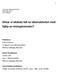 Hittar vi okända fall av obstruktivitet med hjälp av minispirometer?