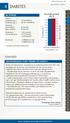 4 DIABETES. Omvandlingstabell. RIKTVÄRDEN HbA1c. HbA1c. 52 mmol/mol 42-52 mmol/mol