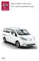 Nissan e NV200 Combi, Evalia