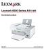 Lexmark 6500 Series Allt-i-ett. Användarhandbok