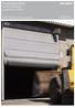 Produktdatablad Vertikal duklyftport Crawford VL3110FCS. ASSA ABLOY Entrance Systems