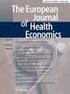 NHS Economic Evaluation Database (Economic Evaluations) Innehåller kvalitetsbedömda och utvärderade hälsoekonomiska studier.