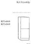Kyl/frysskåp KF34868 KF /4