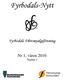 Fyrbodals-Nytt. Fyrbodals Fibromyalgiförening. Nr 1, våren 2016 Årgång 2