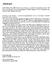 Abstract ISSN ISRN UU-FUMS-R-224-SD--SE