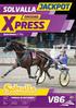 ÅBY. Xpressbana // Solvalla ONSDAG 21 SEPTEMBER kr PRIS 1:A START START I TV KL ÅBY NR 36/2016.