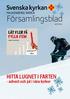 Församlingsblad HITTA LUGNET I FARTEN. - advent och jul i våra kyrkor. Nr