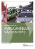 Ambulansinstruktion. NU-ambulansen. Namn: Journalföring AmbuLink och