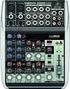 Bruksanvisning 1202 /1002. Premium 12/10-Input 2-Bus Mixers with XENYX Mic Preamps, British EQs and Multi-FX Processor