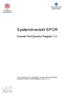 Systemöversikt SPOR. Svenskt PeriOperativt Register 2.0 KARL NYBERG, JOEL DAMBERG, TOMAS SNÄCKERSTRÖM, RODRIGO FUNES, JÖNS WEIMARCK