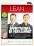 LEAN 7TIPS TILL UTVECKLING AV ERA PROCESSER