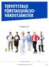 Prislista Terveystalo Företagshälsovårdstjänster - prislista 2017 Sida 1