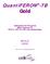 Gold. QuantiFERON -TB BIPACK- SEDEL. Helblodstest för IFN-gamma Mäter responser på ESAT-6, CFP-10 & TB7.7(p4) peptidantigen