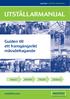 easyfairs UTSTÄLLARMANUAL UTSTÄLLARMANUAL Guiden till ett framgångsrikt mässdeltagande Planera! Genomför! Följ upp! Utvärdera! easyfairs.