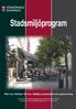 Stadsmiljöprogram Råd och riktlinjer för bl.a. tillfällig verksamhet och uteservering