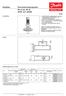 VVS. Överströmningsregulator PN 10 alt. PN 16 AVDA och AVDSA. Danfoss VVS V4-50. Användning. centralvärmeanläggningar