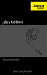 Jabra MOTION. Bruksanvisning. jabra.com/motion