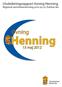 Utvärderingsrapport övning Henning. Regional samverkansövning i Kalmar län