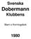 Svenska. Dobermann. Klubbens. Stam o Korningsbok