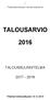 Pietarsaarenseudun seurakuntayhtymä TALOUSARVIO TALOUSSUUNNITELMA. Yhteinen kirkkovaltuusto