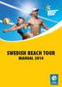 SWEDISH BEACH TOUR 2014