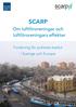 SCARP. Om luftföroreningar och luftföroreningars effekter. Forskning för politiska beslut i Sverige och Europa