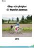 Gång- och cykelplan för Kramfors kommun