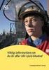 VIKTIG SÄKERHETSINFORMATION