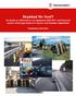 Skyddad för livet? En studie av trafikolyckor vid vägarbeten med fokus på olyckor med tunga skydd och olyckor med skadade vägarbetare