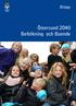 Bilaga. Östersund 2040 Befolkning och Boende