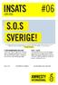 INSATS #06 S.O.S SVERIGE! JUNI 2016