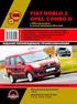 OPEL COMBO Instruktionsbok