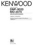 DMF-9020 MD-2070 BRUKSANVISNING STEREO MD-SPELARE B SW