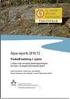 Aqua reports 2013:6. Fisksamhället i Storsjön, Jämtland. Undersökningar med ekolodning, trålning och nätprovfiske år 2011